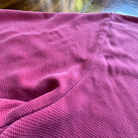 Tommy Bahama 3-Button Polo Shirt Men’s Size Large Light Maroon/Red - Picture 6 of 6